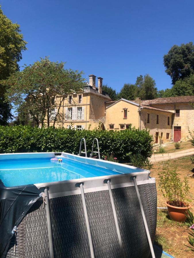 Chateau Du Vallier Superbe Suite Vignobles Bordeaux Langoiran Eksteriør billede